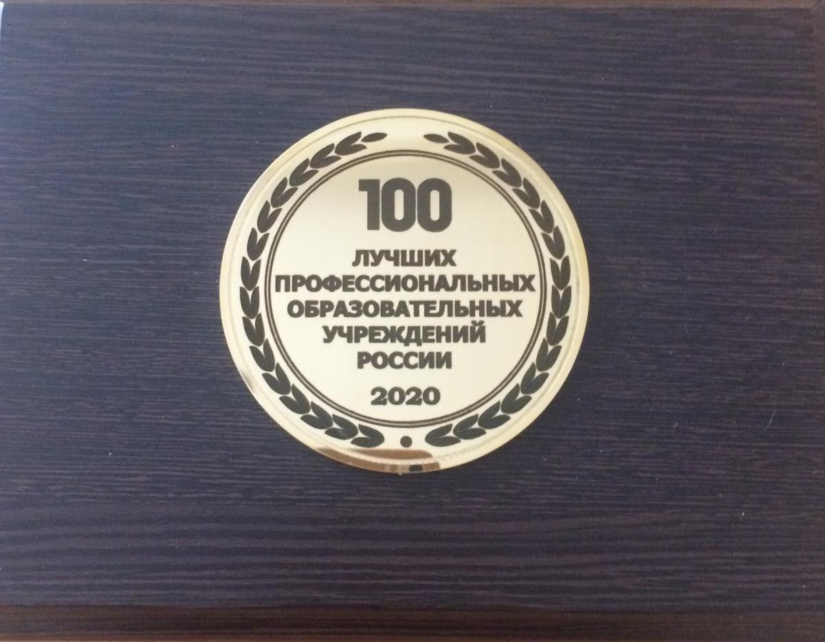 Итоги  IV Всероссийского конкурса «100 лучших профессиональных учреждений России-2020»